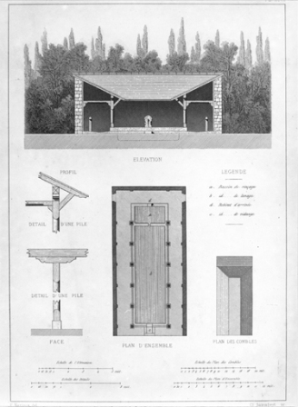 Lavoir fontaine de Crespières